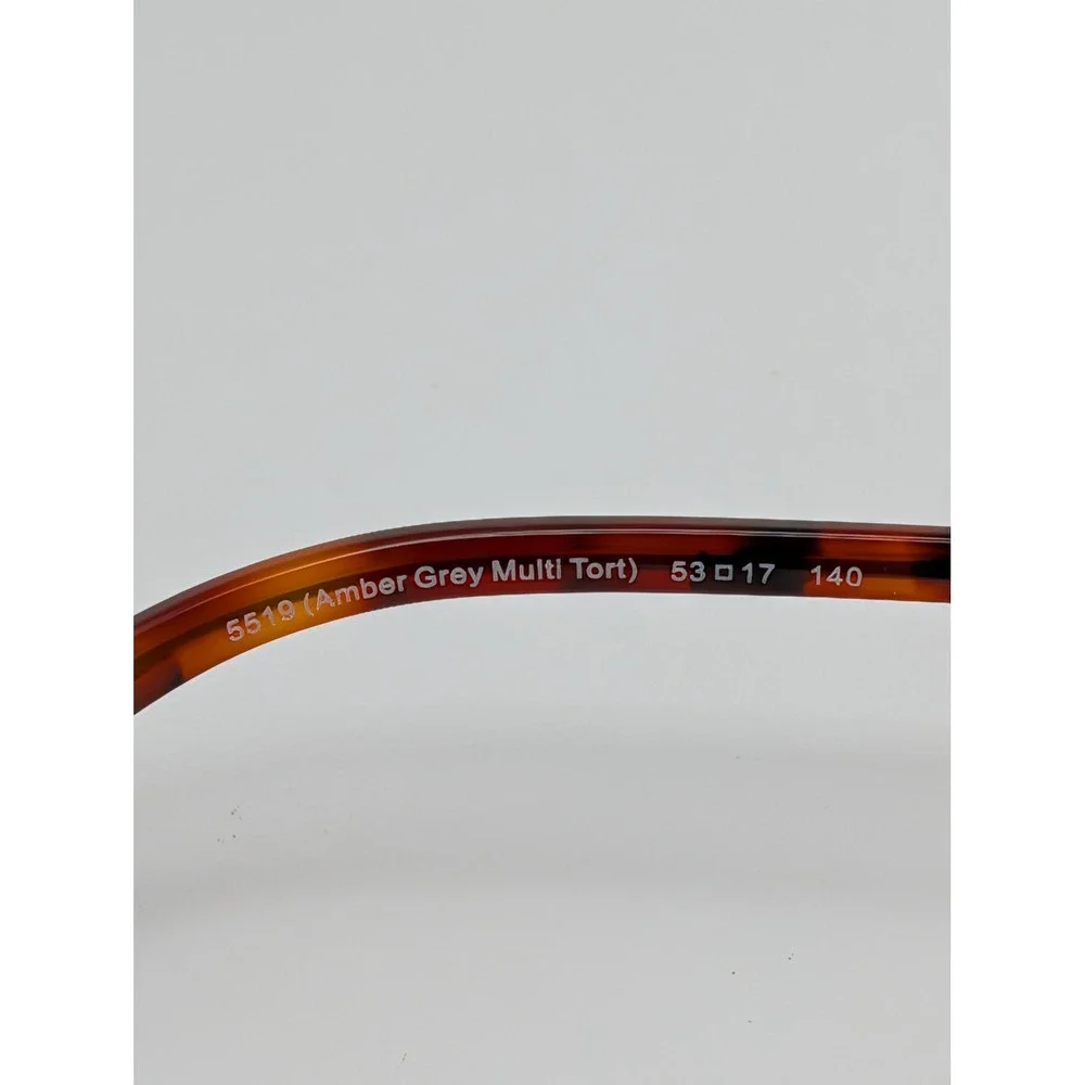 Coach HC 6121 Shea Dark Tortoise Grey Multi Cat Eye Eyeglasses Frames 53-17-140